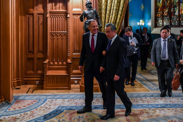  Çin Dışişleri Bakanı Wang Yi Moskova'da