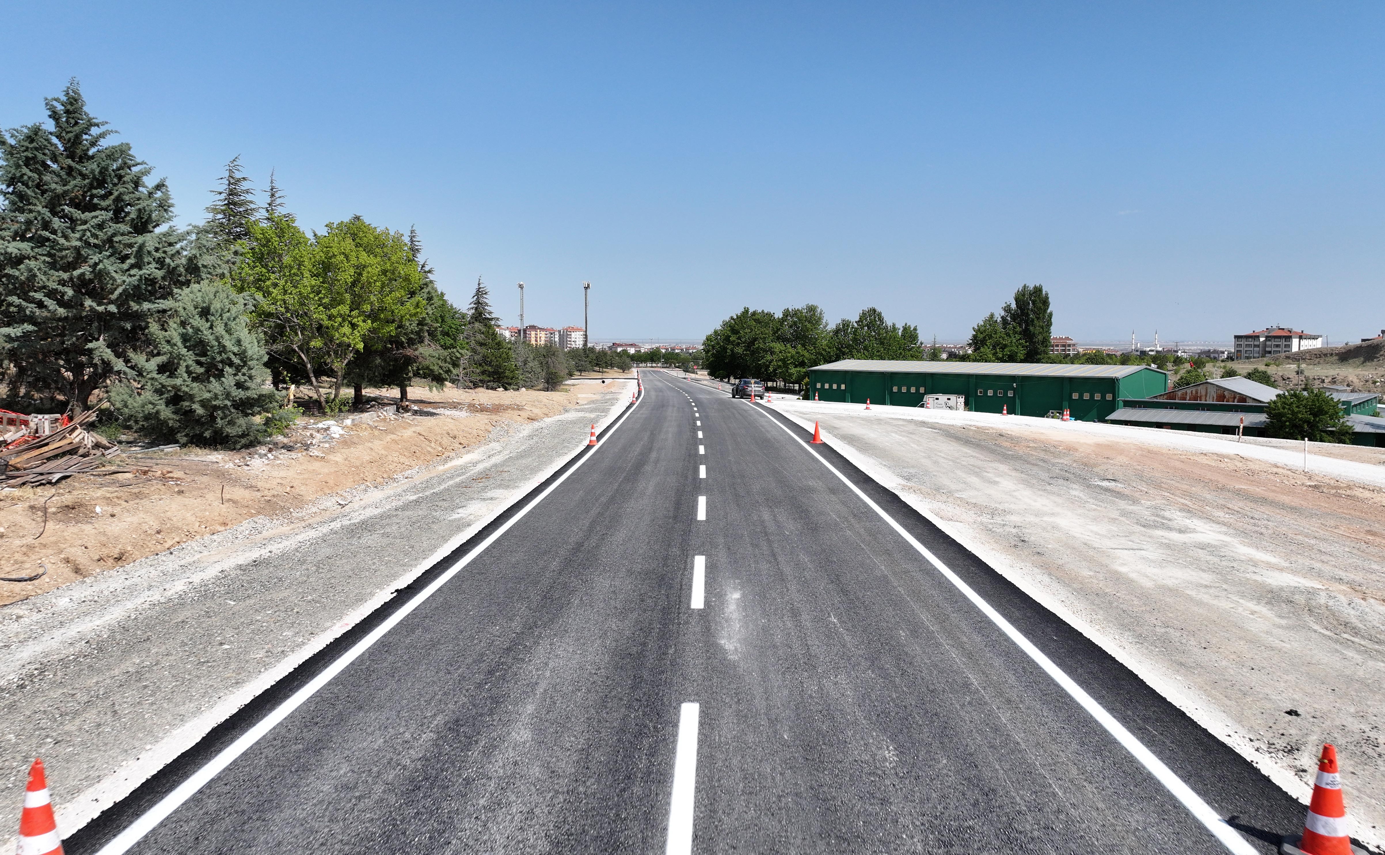 Konya Büyükşehir Belediyesi'nden yol çalışması