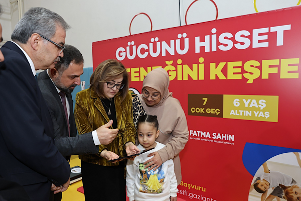 Yetenek Kaşifi Projesi testleri Gaziantep’te gerçekleştirildi<