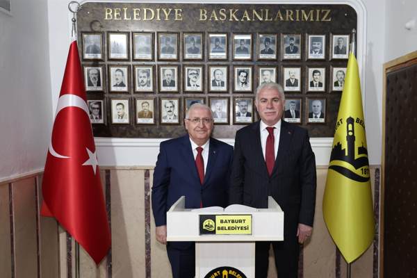 Bakan Güler'den Başkan Memiş'e ziyaret<