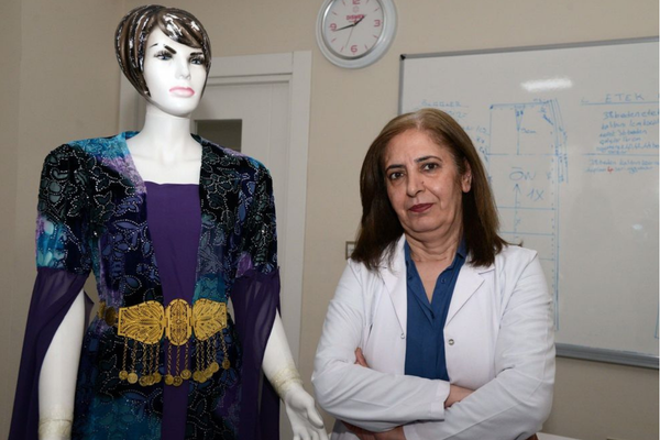 Diyarbakır’da kadınlar tekstil atölyesinde meslek öğreniyor<