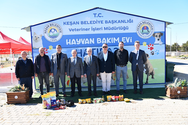 Keşan’da Dünya Hayvanları Koruma Günü etkinliği düzenlendi<