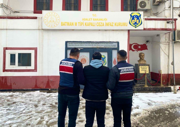 Batman'da 15 yıl 7 ay hapis cezası bulunan şahıs yakalandı