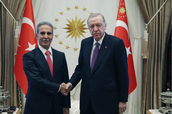 Cumhurbaşkanı Erdoğan, Irak Yüksek Yargı Konseyi Başkanı Zeydan'ı kabul etti