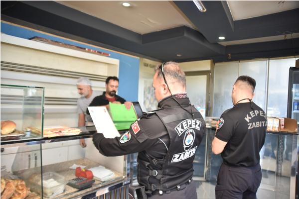 Kepez’de fırın ve unlu mamul işletmelerine yönelik denetim<