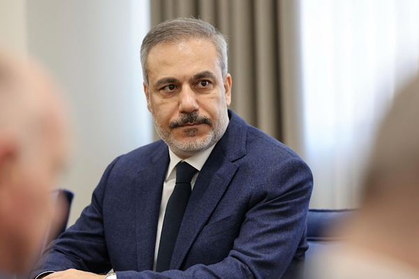 Bakan Fidan, Arap Ligi Genel Sekreteri Fehmi ile görüştü