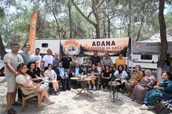 Sarıçam’da karavan parkı hizmete açıldı<