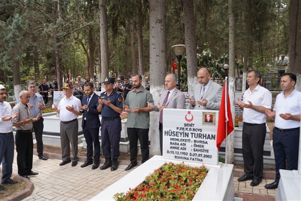 15 Temmuz Şehitleri Orhangazi’de dualarla anıldı <