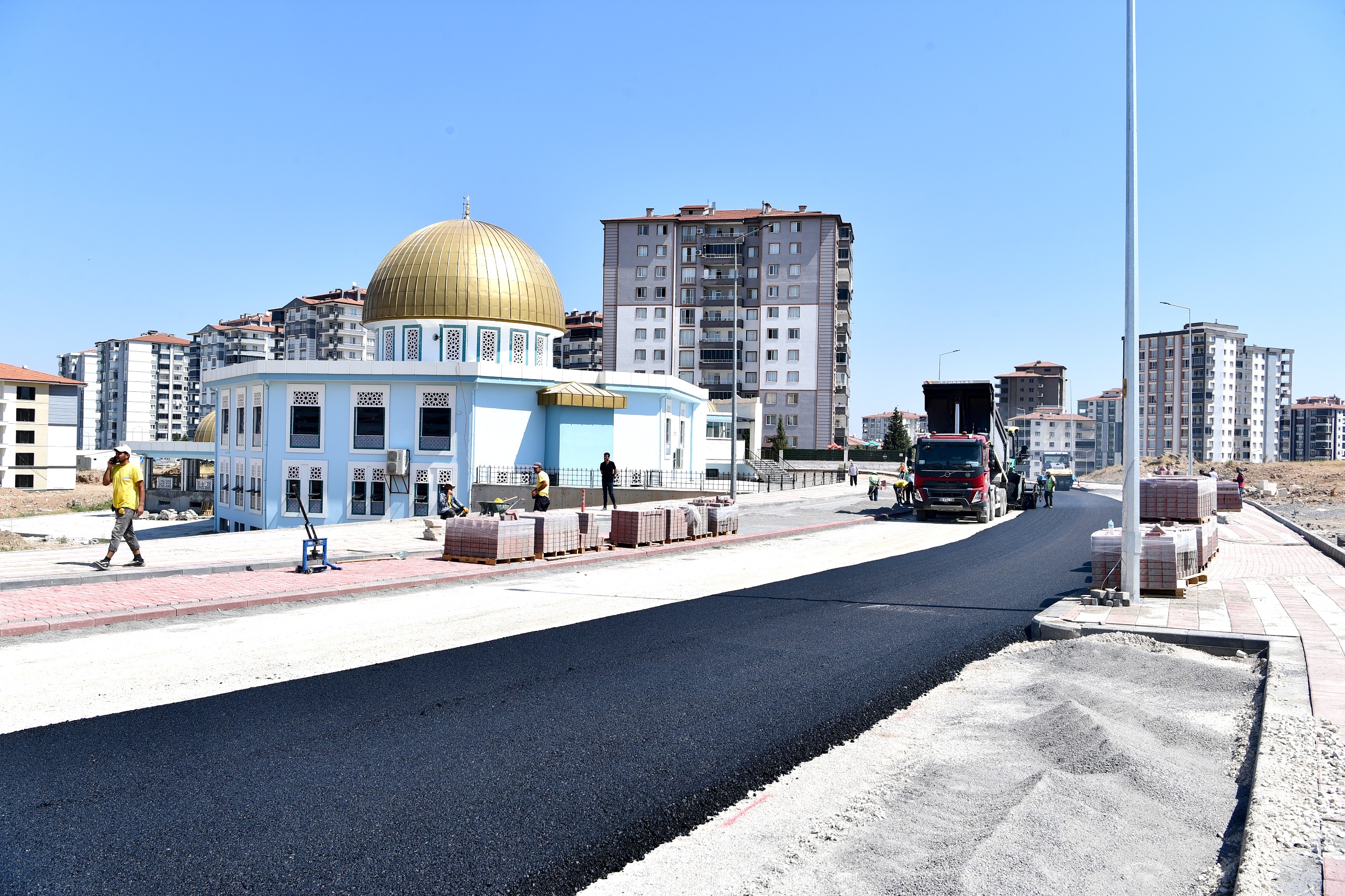 Malatya'da Yakınca Mahallesi'nde altyapı ve yol çalışmaları tamamlandı<