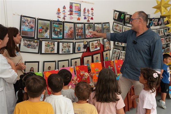 Hanife Cebeci Kreş ve Çocuk Akademisi’nde sergi heyecanı
