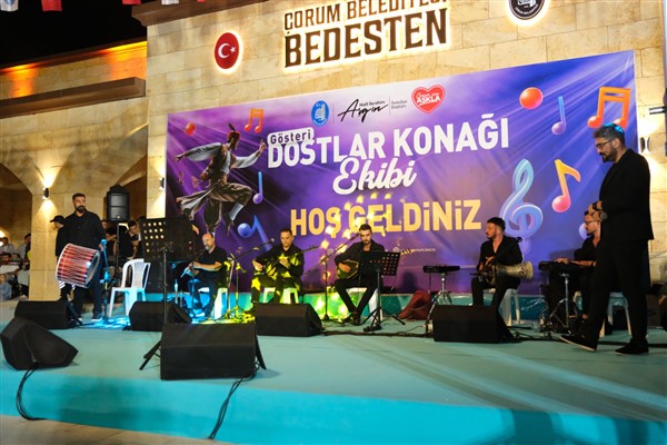 Dostlar Konağı ekibi Çorum’daydı<