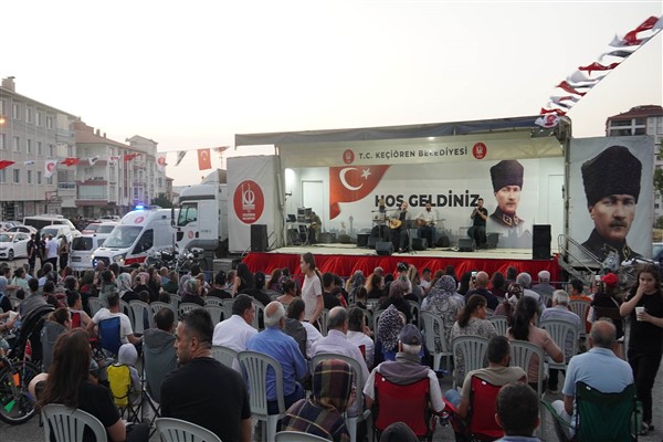 Keçiören'de yaz konserlerinin ilki gerçekleşti