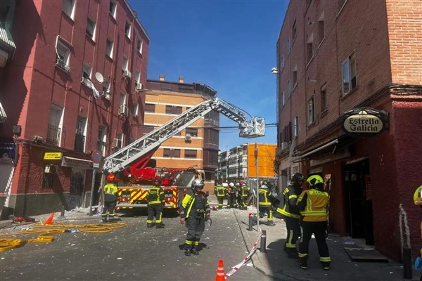 Madrid'de barda meydana gelen patlamada 25 kişi yaralandı<