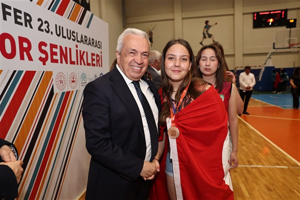 23. Nilüfer Uluslararası Spor Şenlikleri sona erdi 