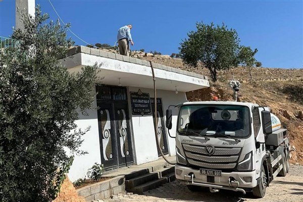 Mazıdağı Belediyesi'nden altyapı ve su desteği atağı