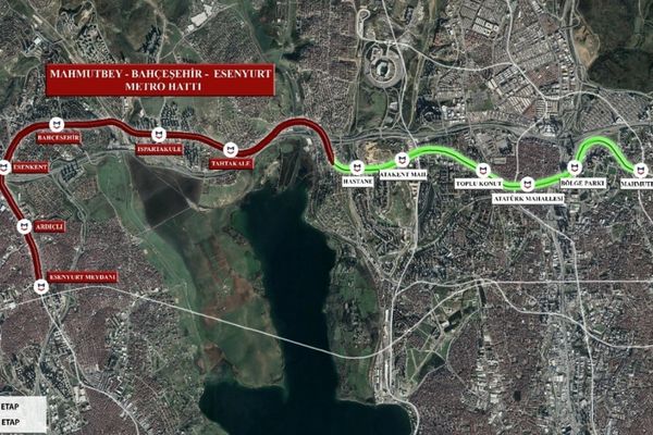 Esenyurt Metro hattında ilk etap 2027’de hizmete girecek