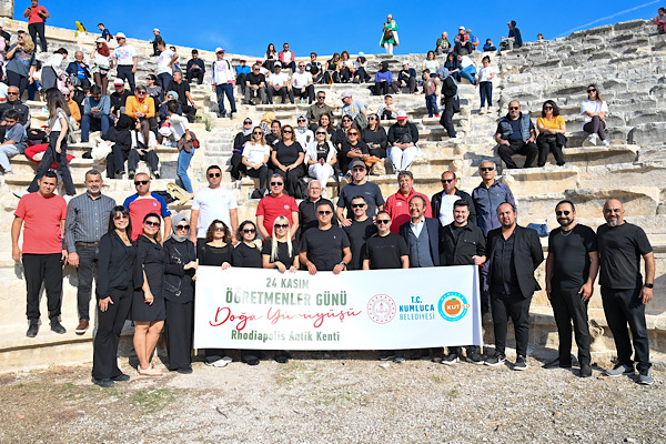 Öğretmenler Günü’nde Rhodiapolis’e doğa yürüyüşü 