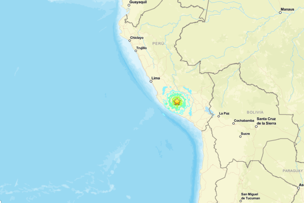 Peru'da deprem<