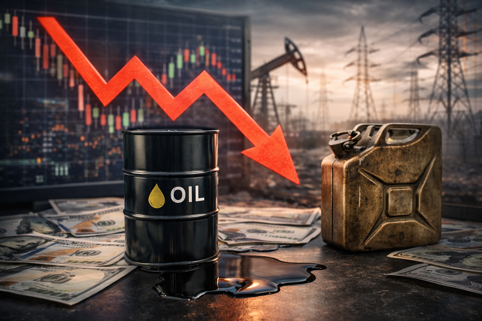 Enerji piyasasında petrol fiyatları zayıf seyrediyor