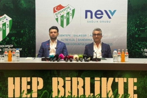 Bursaspor ile Nev Sağlık Grubu arasında iş birliği <