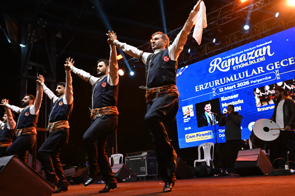 Antalya'da ramazan etkinlikleri kapsamında Erzurumlular Gecesi düzenlendi