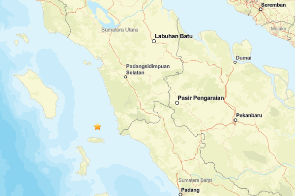 Endonezya'da deprem<