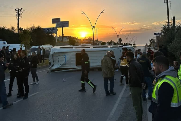 Hatay’da zincirleme trafik kazası 