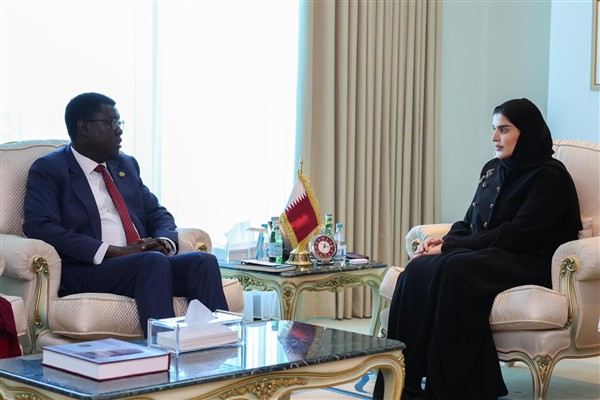 Katarlı Bakan El Misnad, Güney Sudan Dışişleri Bakanı Kumba ile görüştü <