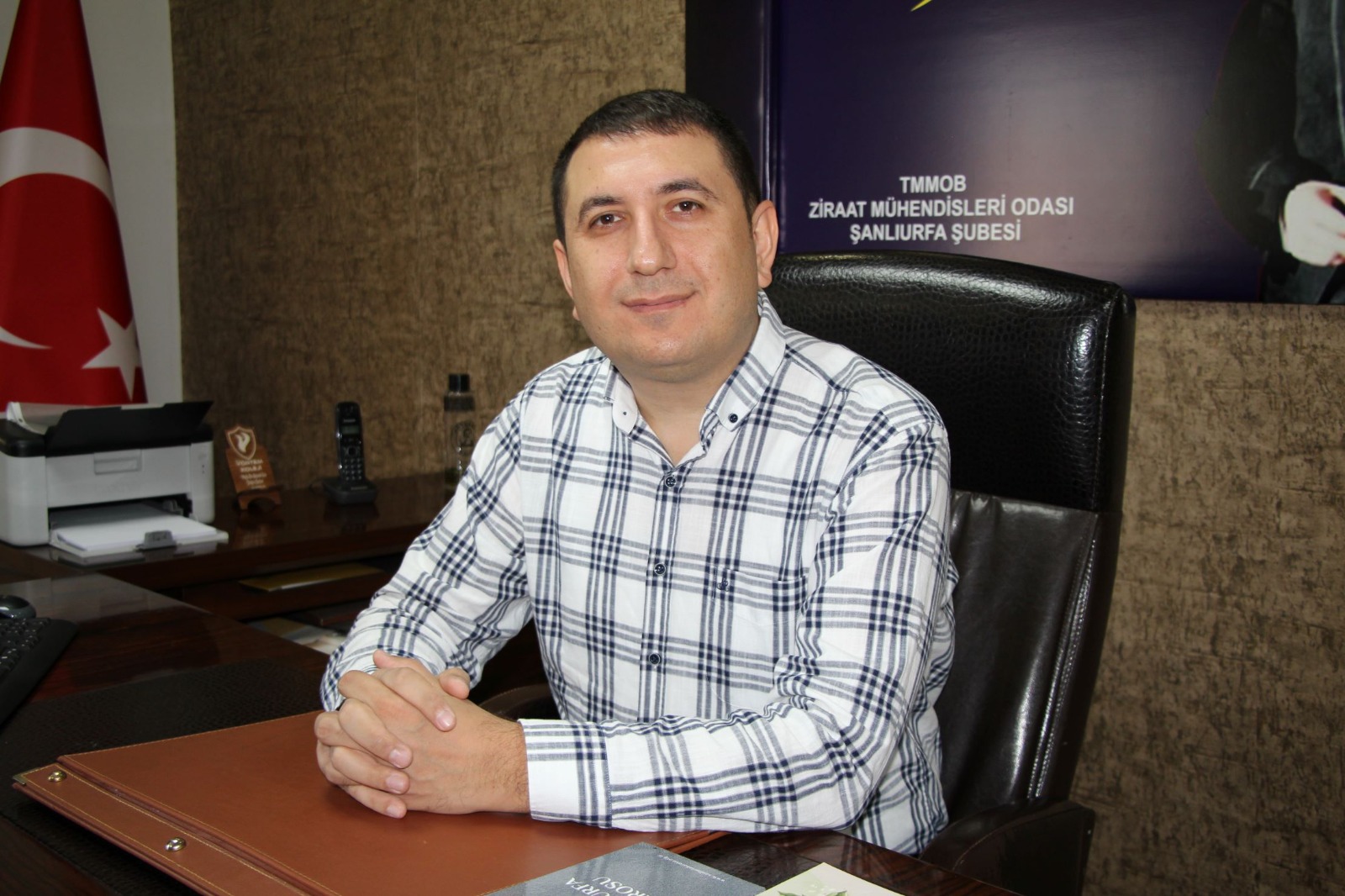 Şanlıurfa Ziraat Mühendisleri Odası Başkanı Süzen'den çiftçilere soya tavsiyesi<