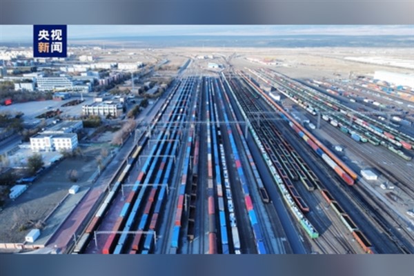 Çin-Avrupa yük treni seferleri yüzde 7 arttı