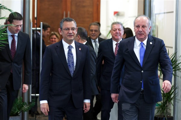 CHP Genel Başkanı Özel, Memleket Partisi Genel Başkanı İnce ile görüştü