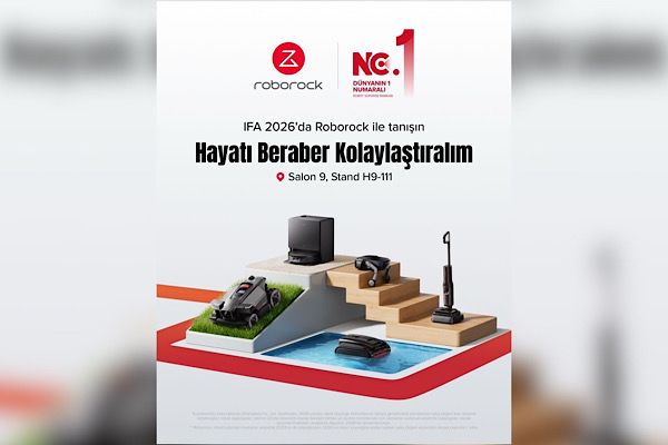 Roborock IFA 2026’da yeni nesil temizlik ekosistemini tanıtıyor<