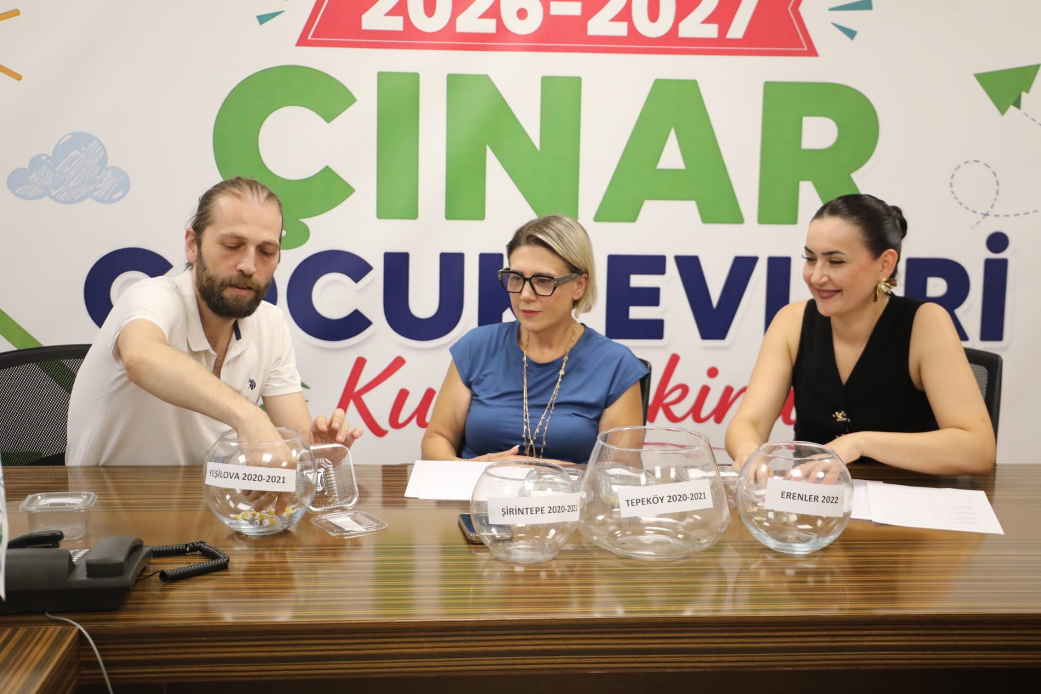 Çınar Çocuk Evleri’nde ikinci tur kura çekimi gerçekleştirildi