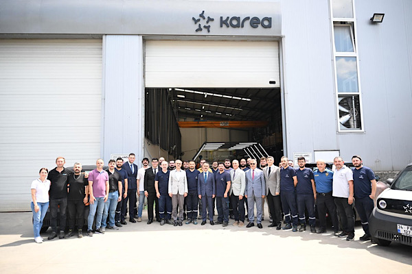 Kocaeli Valisi Aktaş, KAREA üretim tesisini ziyaret etti<