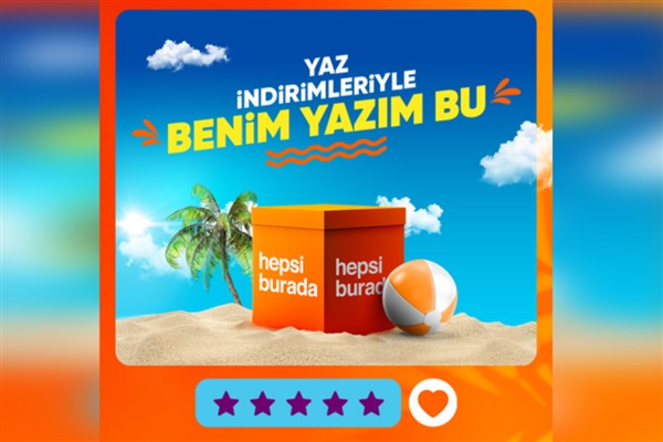 Yaz keyfini tamamlayan ürünler Hepsiburada’da<