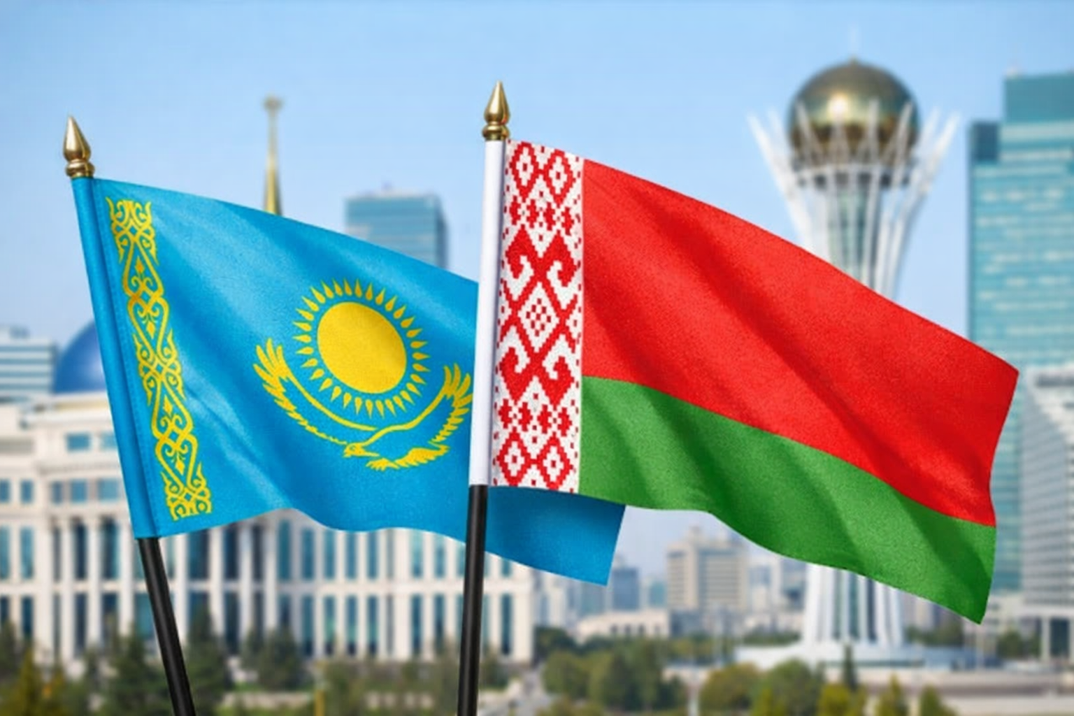 Kazakistan ve Belarus dışişleri bakanları Astana’da görüştü<