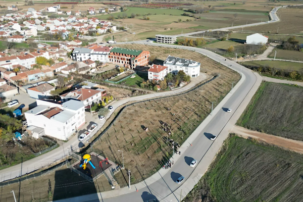 Akhisar Mahallesi'nde 572 fidan dikildi