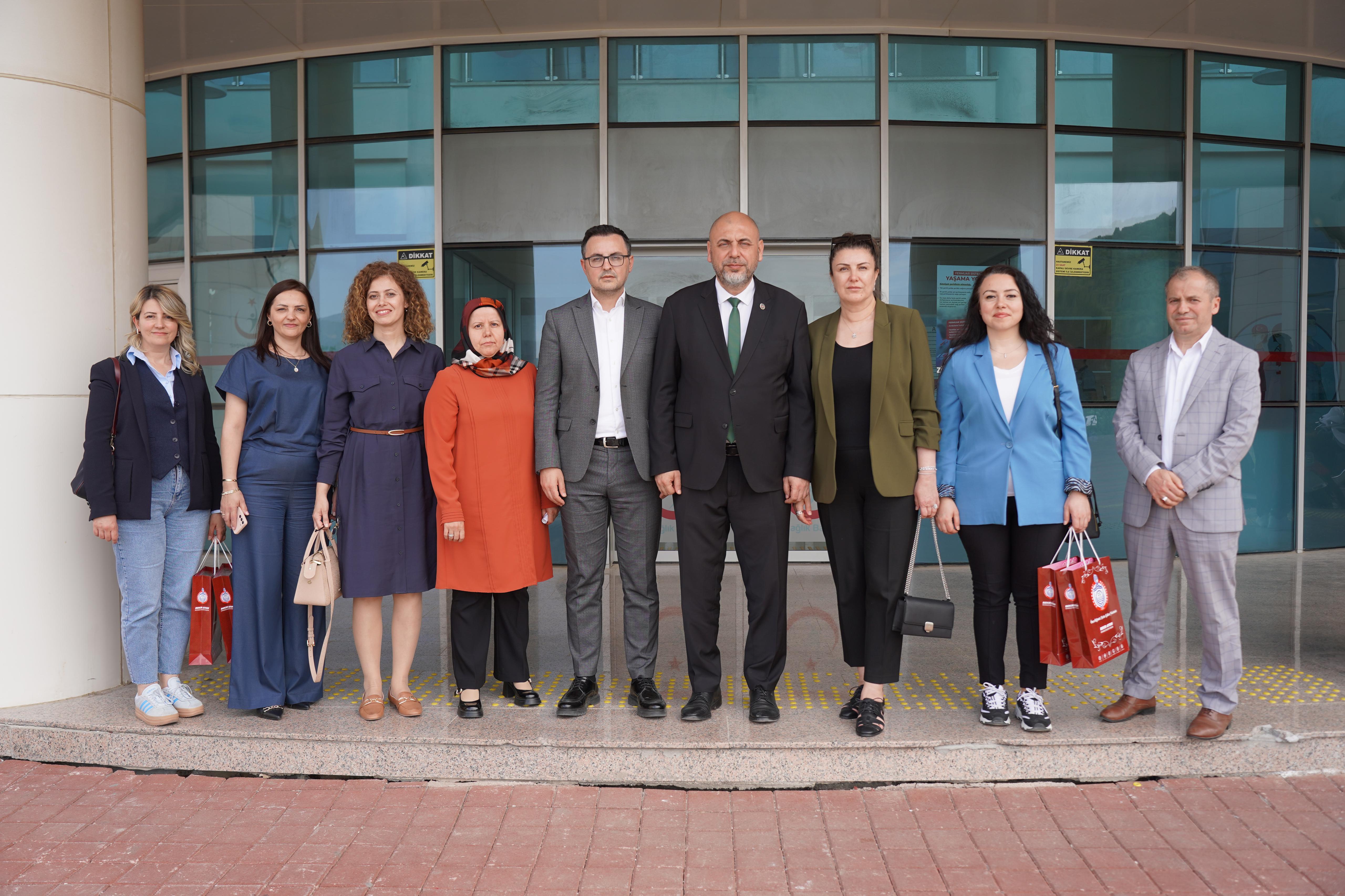 Orhangazi Belediyesi’nden ilçe devlet hastanesine ziyaret<