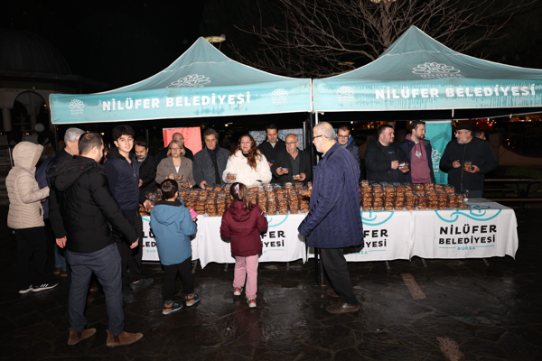 Nilüfer’de kandil geleneği yaşatıldı<