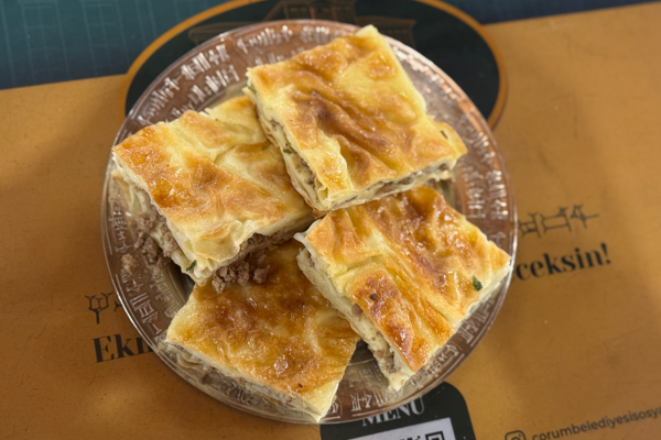 Çorum’un su böreği coğrafi işaret aldı<