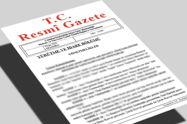 Resmi Gazete başlıkları<