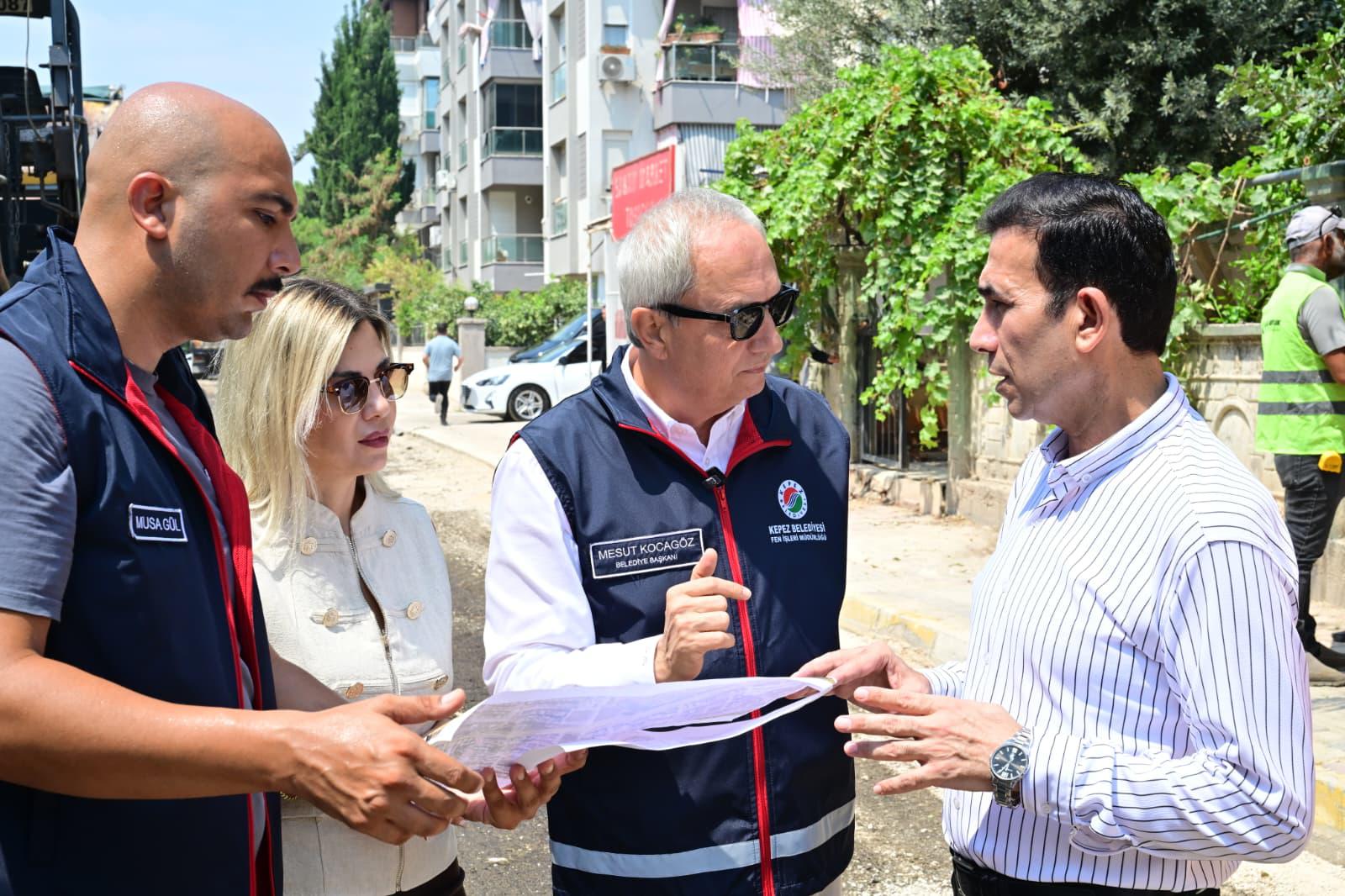 Kepez’de yolların konforu için ASAT ile iş birliği<