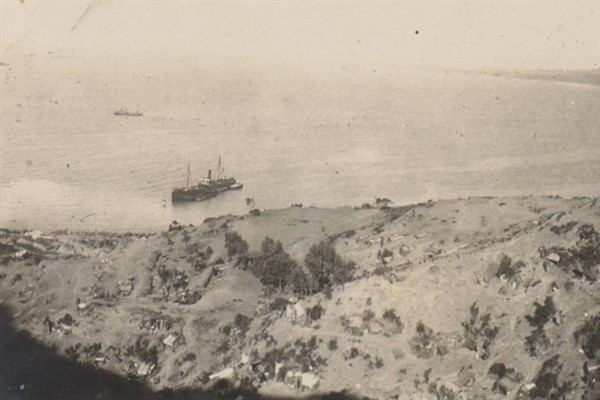 İngilizlerin ''Cape Helles'' çıkarmasının Avustralyalı şahidi<