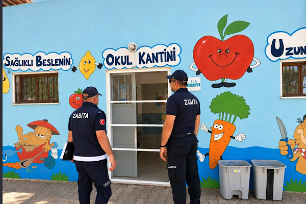 Bodrum'da okul kantinlerine zabıta denetimi<