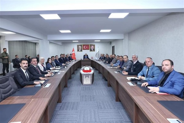 Mardin Büyükşehir Belediyesi’nde yatırım ve hizmetler değerlendirildi