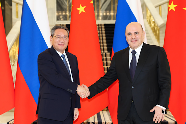 Başbakan Li Qiang, Rus mevkidaşı Mişustin ile görüştü<