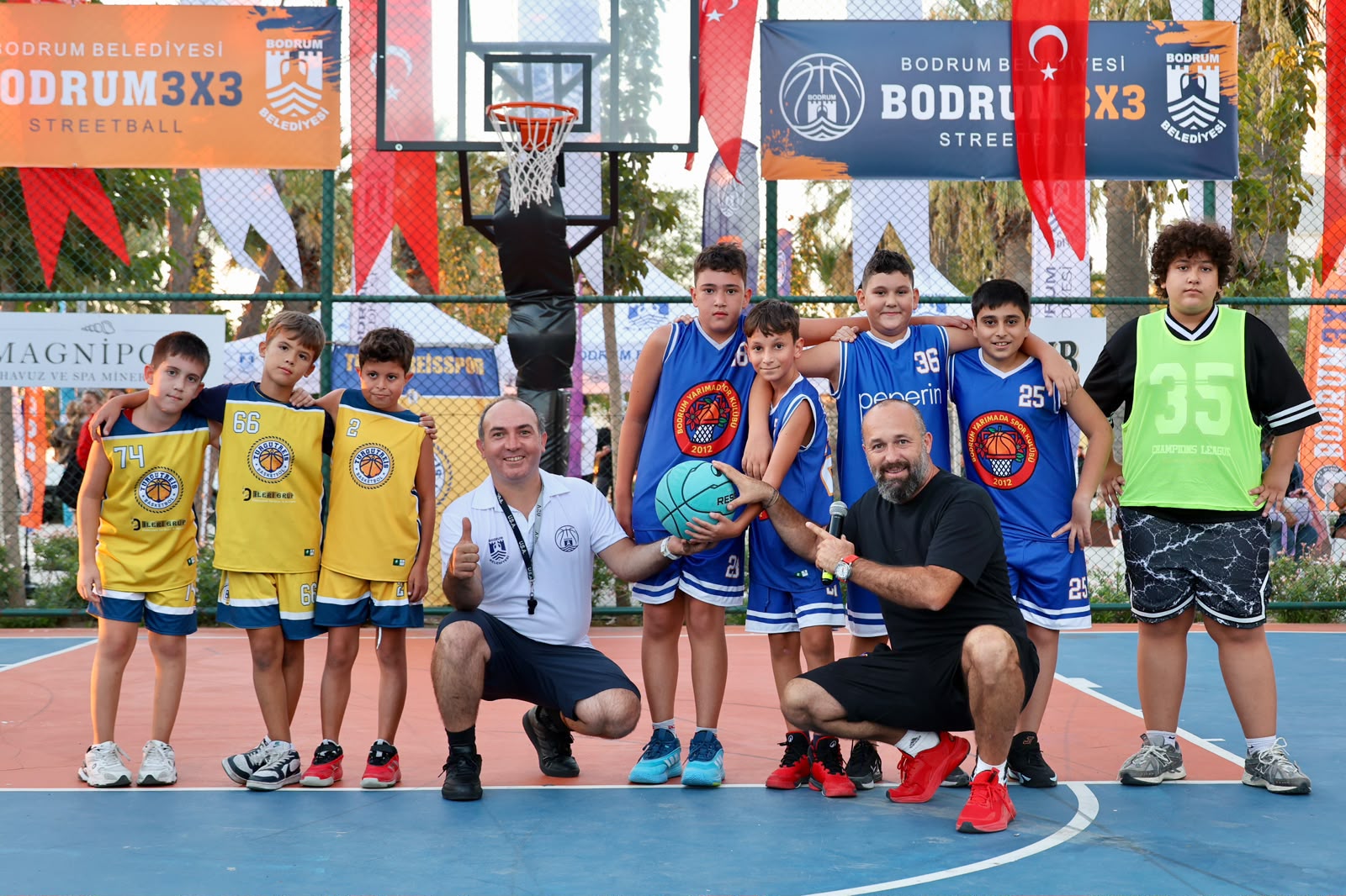 Bodrum 3x3 Streetball turnuvası Turgutreis’te başladı<