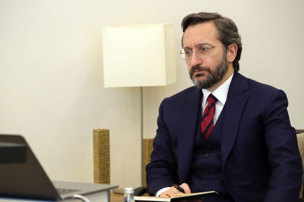Cumhurbaşkanlığı İletişim Başkanı Altun, Azerbaycan Cumhurbaşkanı Yardımcısı ile görüştü