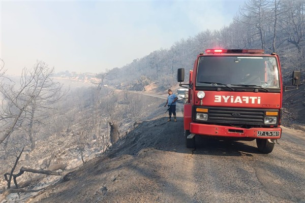 Gaziantep’te itfaiye ekiplerinden yangına müdahale 