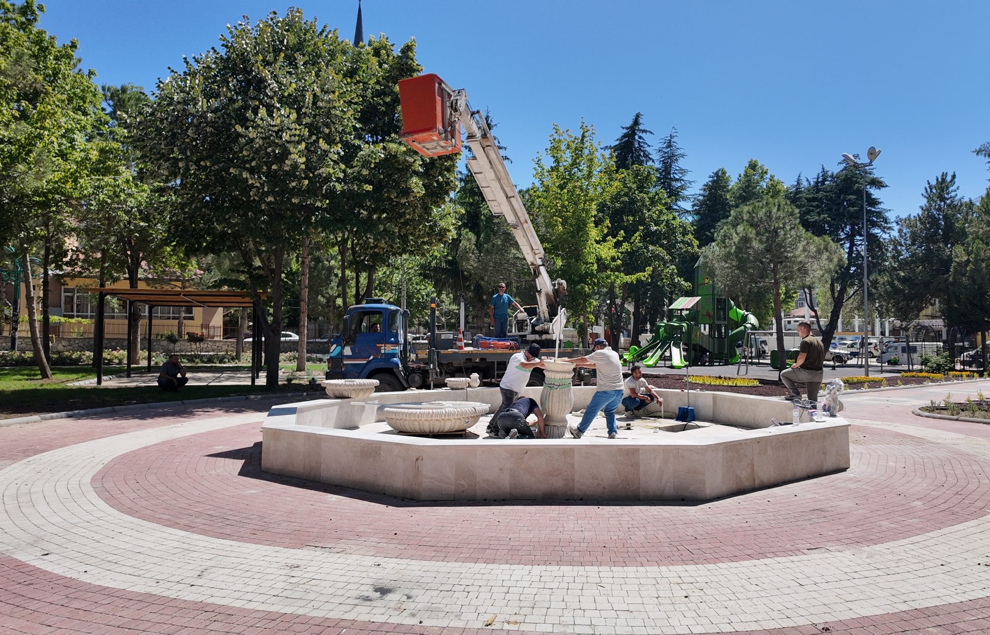 Gülistan park ve yaşam alanı tamamlandı<